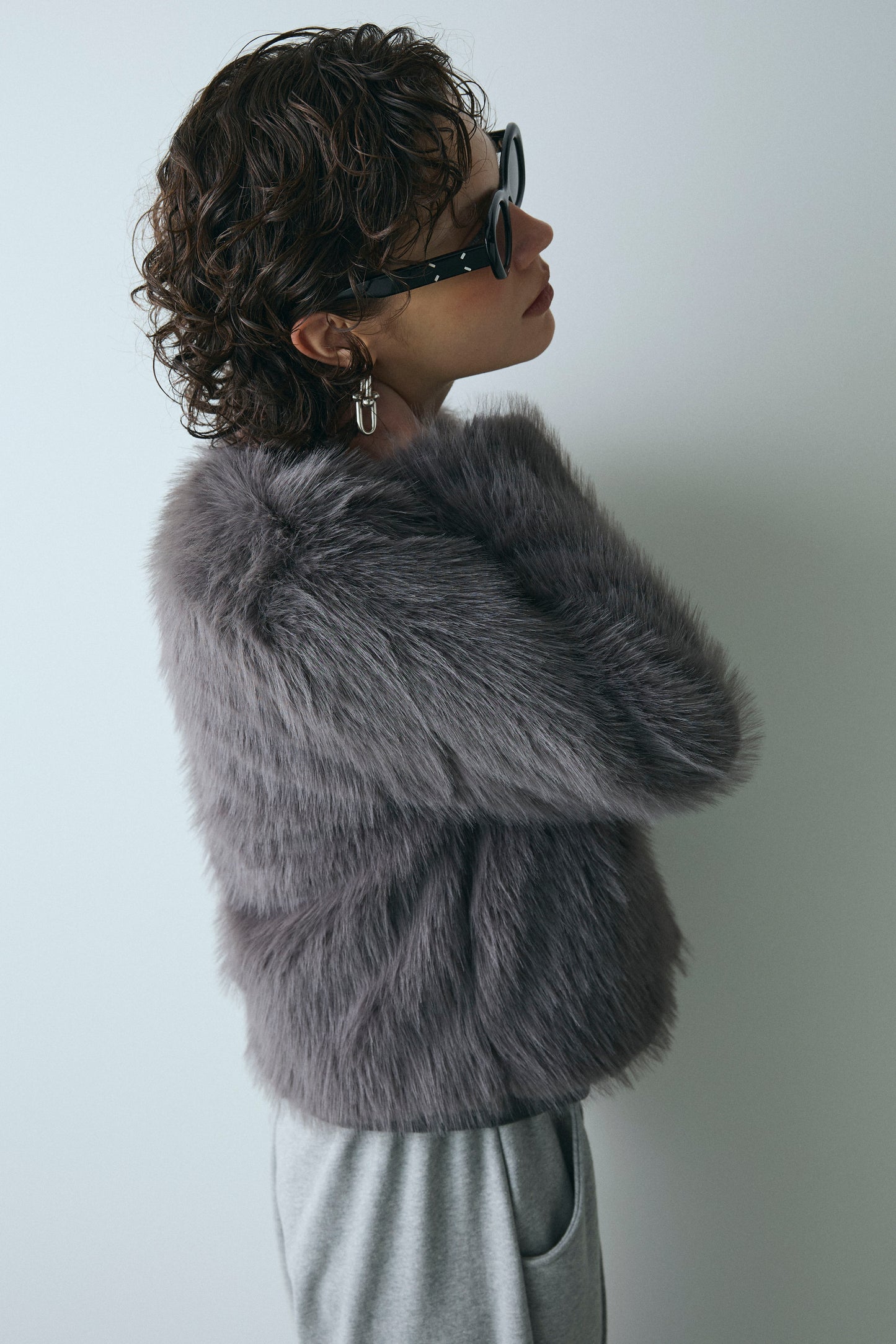 【予約：1月下旬〜2月上旬】Eco Fur Jacket／60251104040