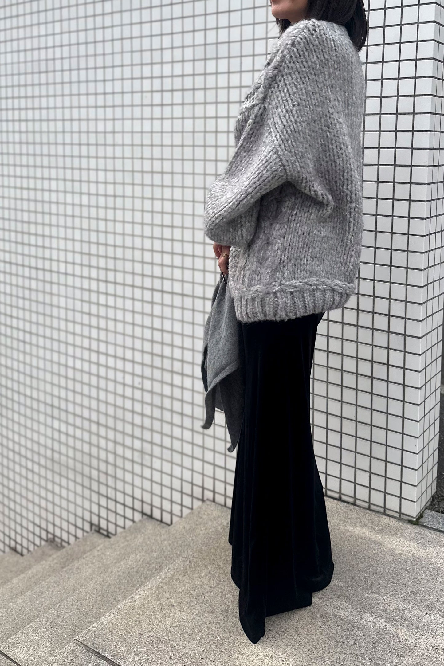 【予約：12月中旬】Chunky Cable Knit／60251109044