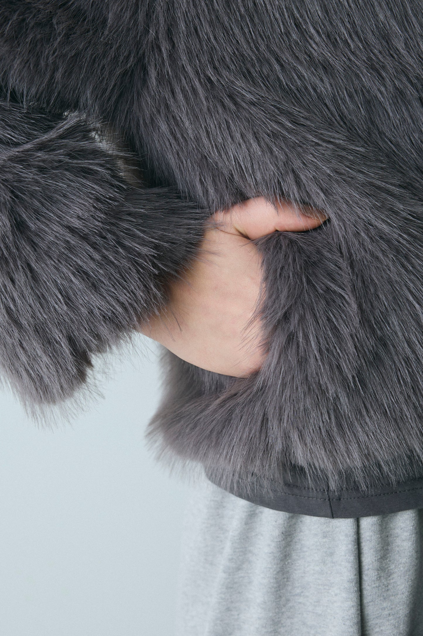 【予約：1月下旬〜2月上旬】Eco Fur Jacket／60251104040