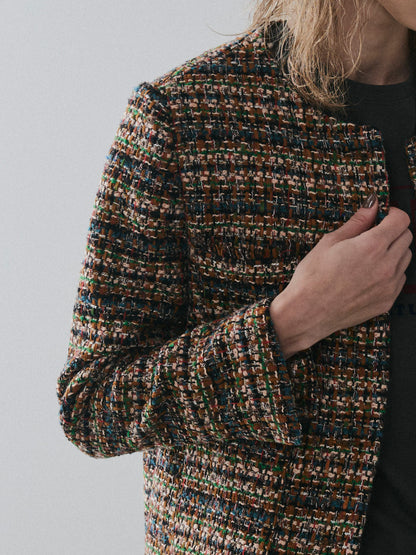 【予約：11月中旬】Mixed Tweed Jacket／60251004001