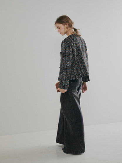 【予約：11月中旬】Mixed Tweed Jacket／60251004001