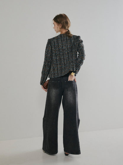 【予約：11月中旬】Mixed Tweed Jacket／60251004001