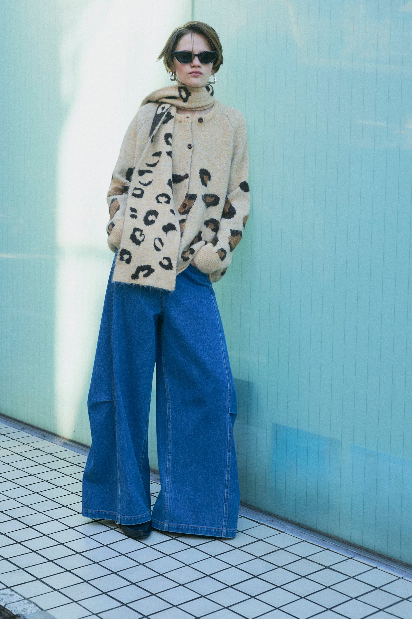 【予約：2月中旬】Structured Wide Denim／M261-33017【SELECT】