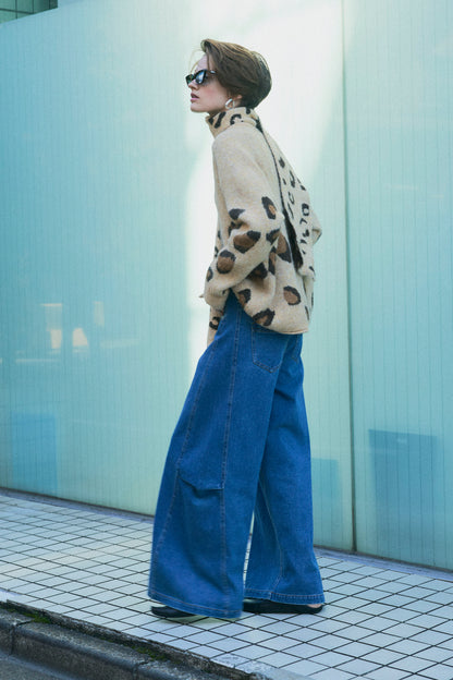 【予約：2月中旬】Structured Wide Denim／M261-33017【SELECT】