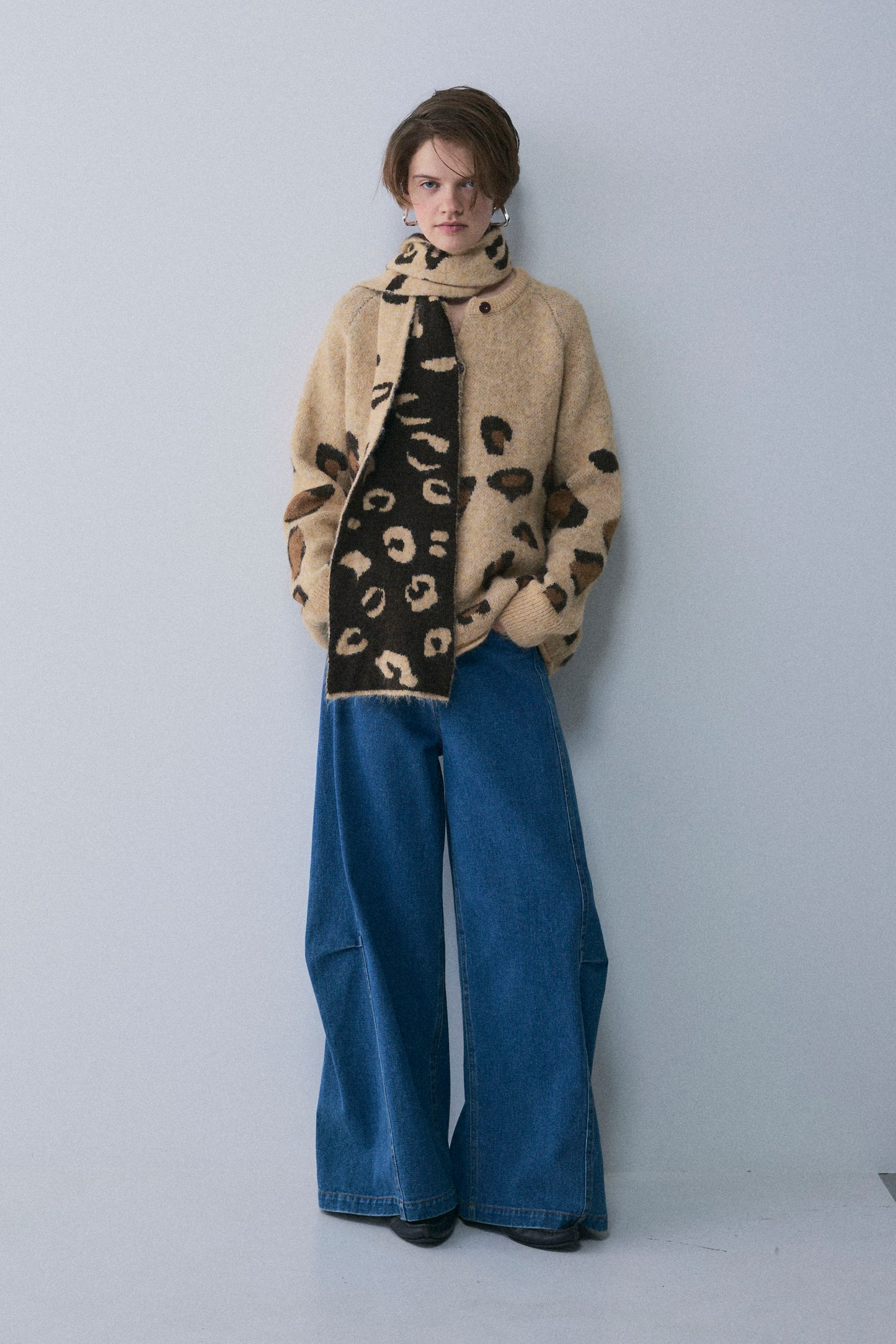 【予約：2月中旬】Structured Wide Denim／M261-33017【SELECT】