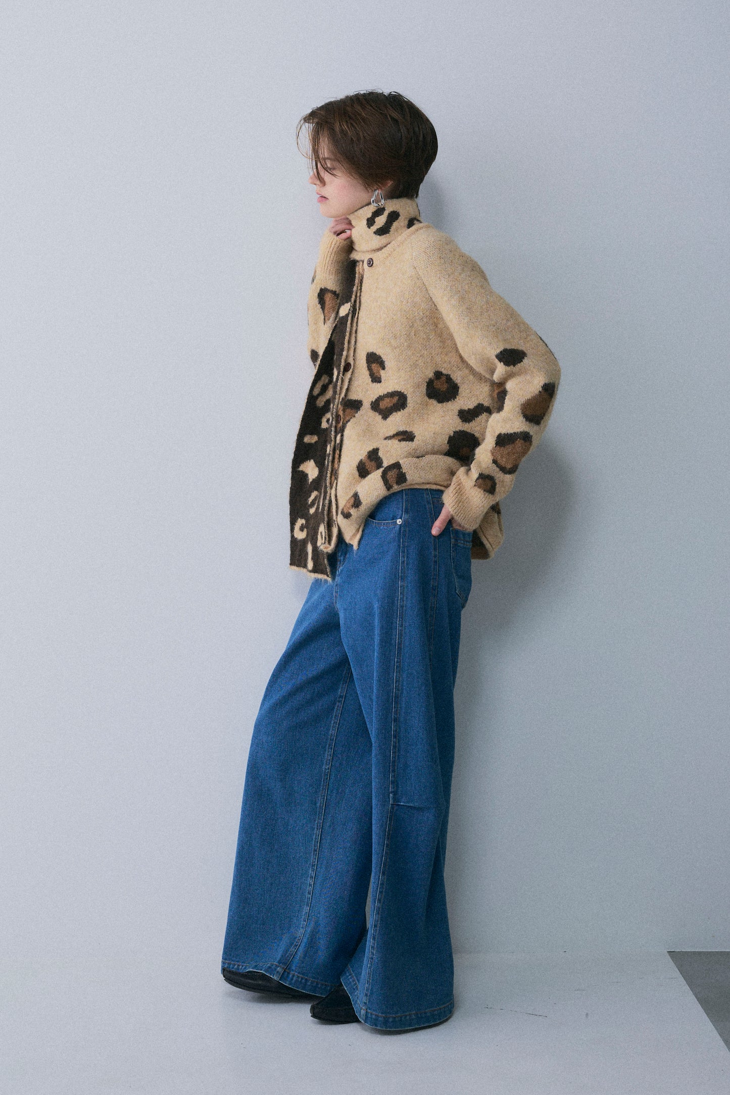 【予約：2月中旬】Structured Wide Denim／M261-33017【SELECT】