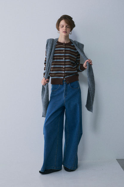 【予約：2月中旬】Structured Wide Denim／M261-33017【SELECT】