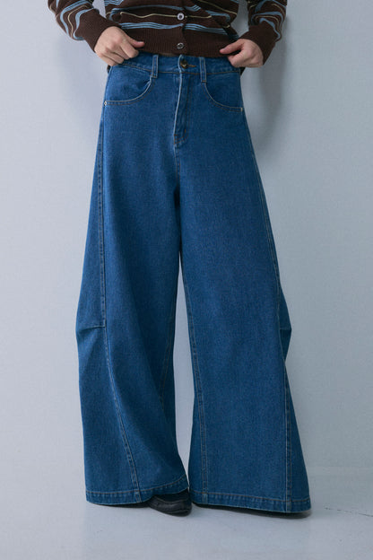 【予約：2月中旬】Structured Wide Denim／M261-33017【SELECT】