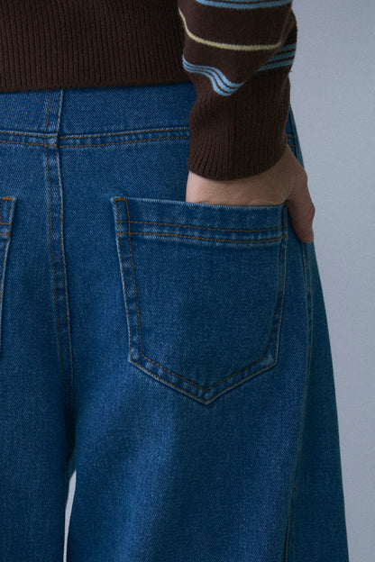 【予約：2月中旬】Structured Wide Denim／M261-33017【SELECT】