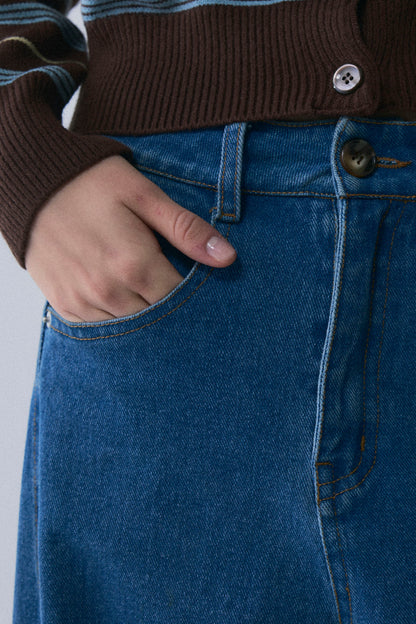【予約：2月中旬】Structured Wide Denim／M261-33017【SELECT】