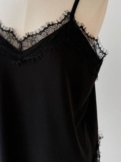 【予約：11月中旬】Asymmetry Lace Camisole／60251001014