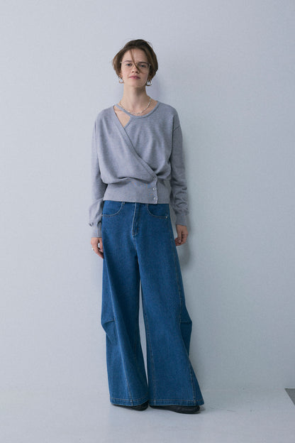 【予約：1月下旬〜2月上旬】Layered Knit／60251009022