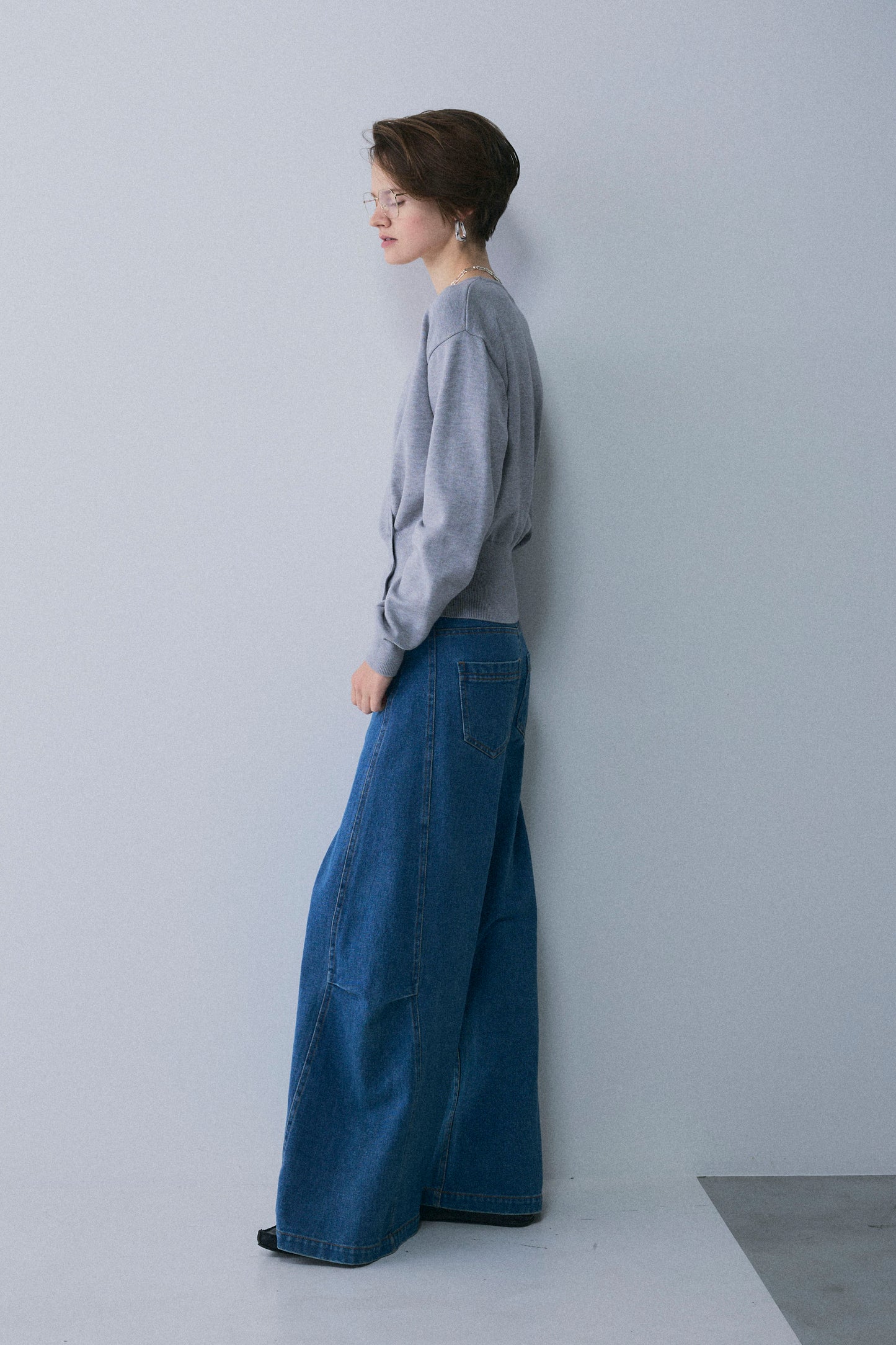 【予約：1月下旬〜2月上旬】Layered Knit／60251009022