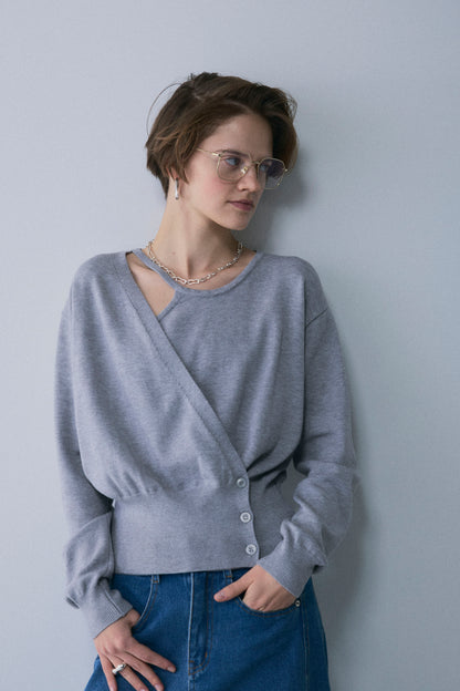 【予約：1月下旬〜2月上旬】Layered Knit／60251009022