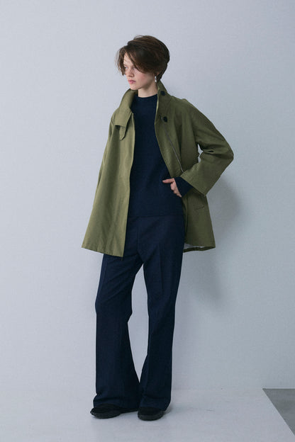 【予約：1月下旬〜2月上旬】Denim-Like Bootcut Pants／60251203069