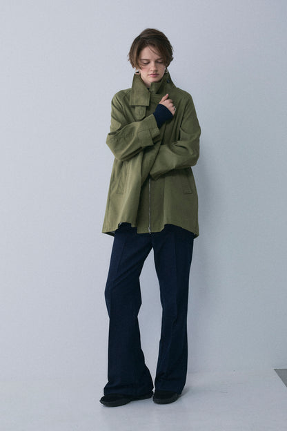 【予約：1月下旬〜2月上旬】Denim-Like Bootcut Pants／60251203069