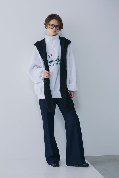 【予約：1月下旬〜2月上旬】Denim-Like Bootcut Pants／60251203069