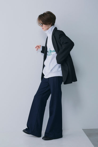 【予約：1月下旬〜2月上旬】Denim-Like Bootcut Pants／60251203069
