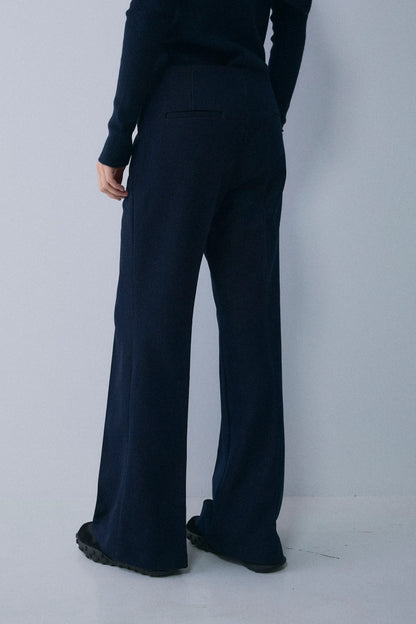 【予約：1月下旬〜2月上旬】Denim-Like Bootcut Pants／60251203069