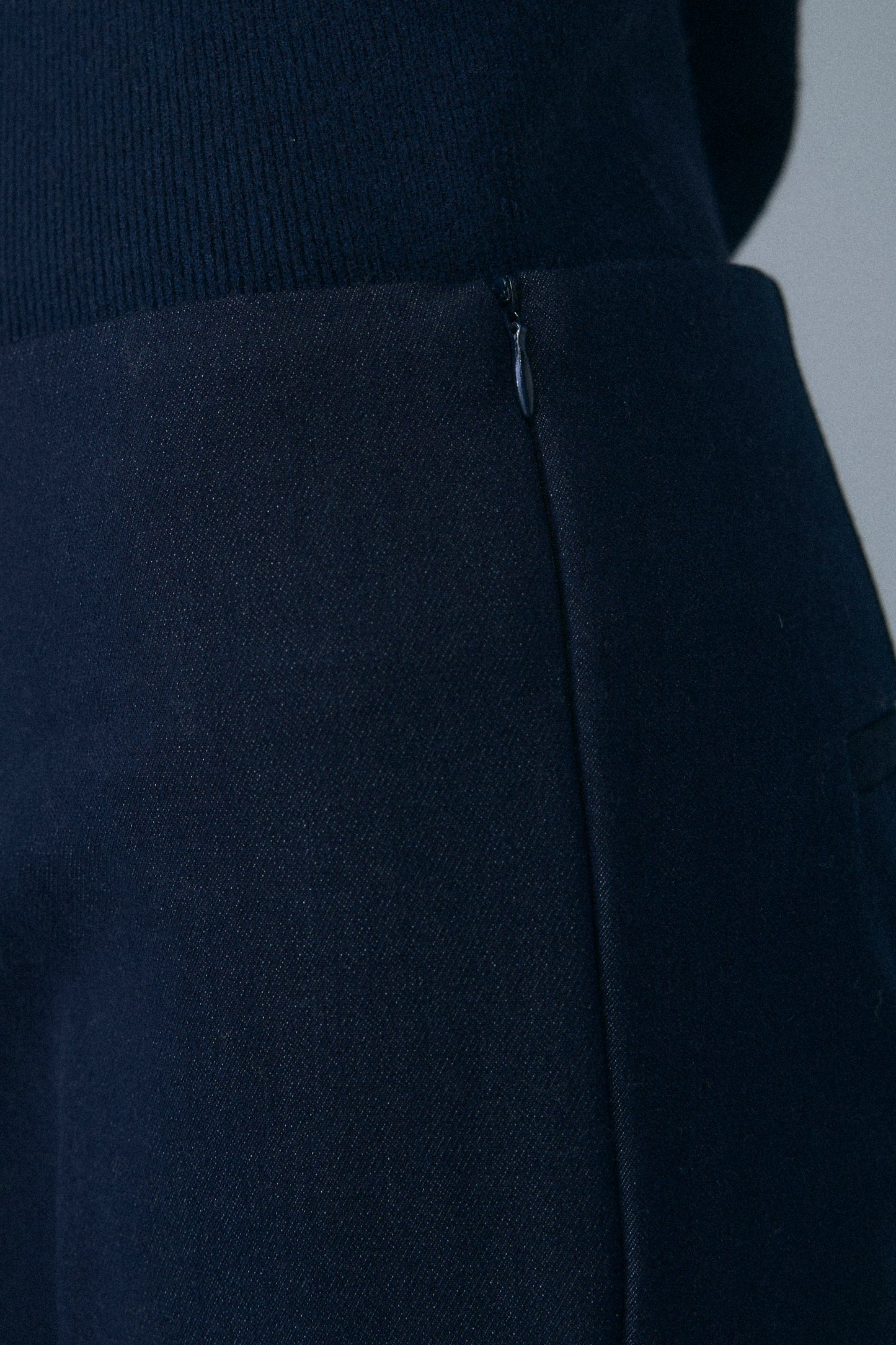 【予約：1月下旬〜2月上旬】Denim-Like Bootcut Pants／60251203069