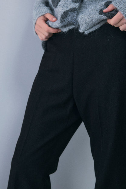 【予約：1月下旬〜2月上旬】Denim-Like Bootcut Pants／60251203069