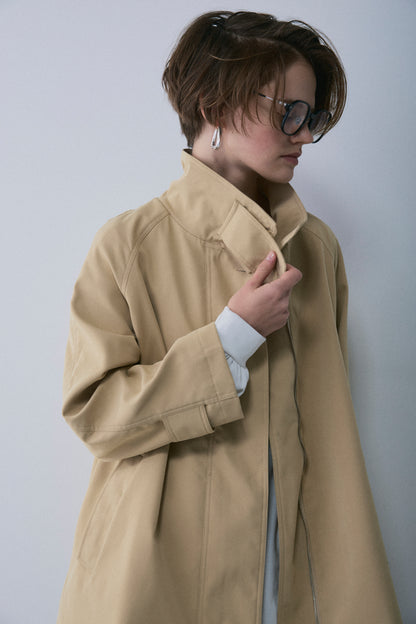 【予約：1月下旬〜2月上旬】A-Line Short Trench Coat／60251204060