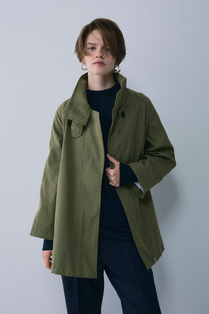【予約：1月下旬〜2月上旬】A-Line Short Trench Coat／60251204060