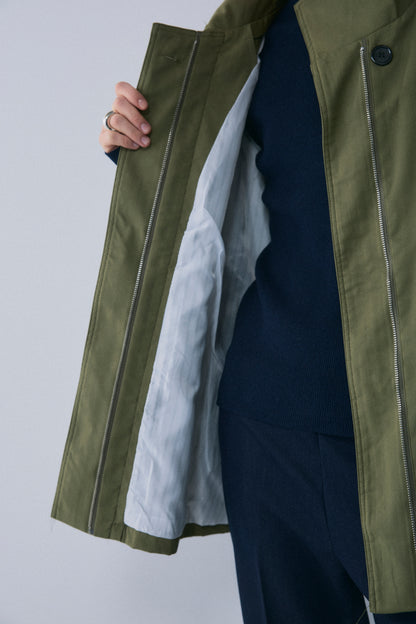 【予約：1月下旬〜2月上旬】A-Line Short Trench Coat／60251204060