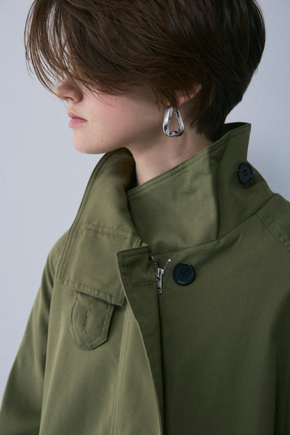 【予約：1月下旬〜2月上旬】A-Line Short Trench Coat／60251204060