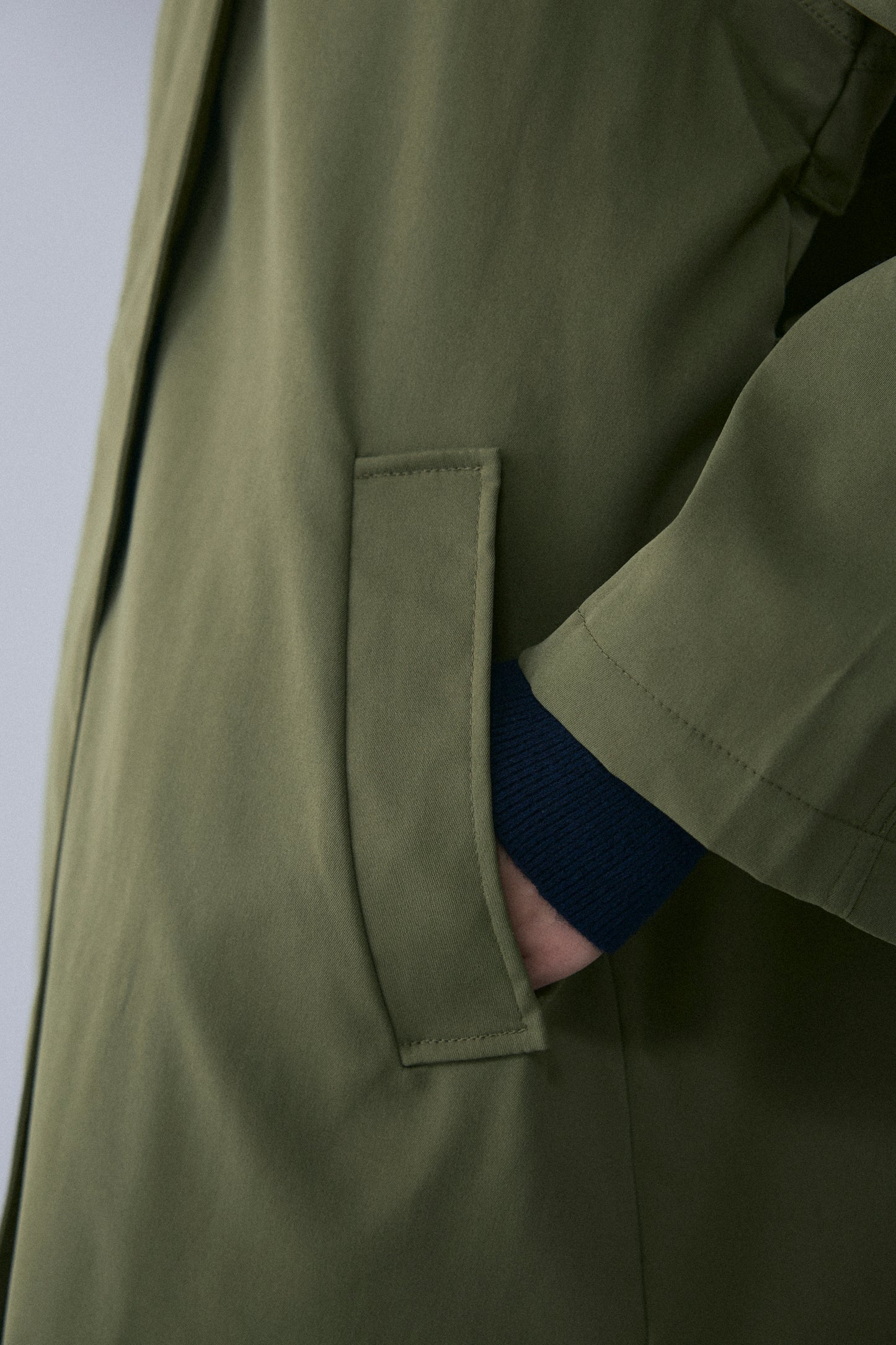 【予約：1月下旬〜2月上旬】A-Line Short Trench Coat／60251204060