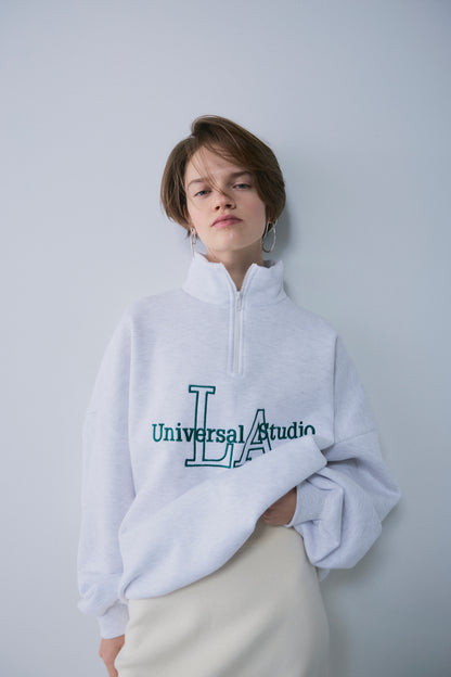 【予約：1月下旬〜2月上旬】LA Embroidery Zip Sweat／60251208067