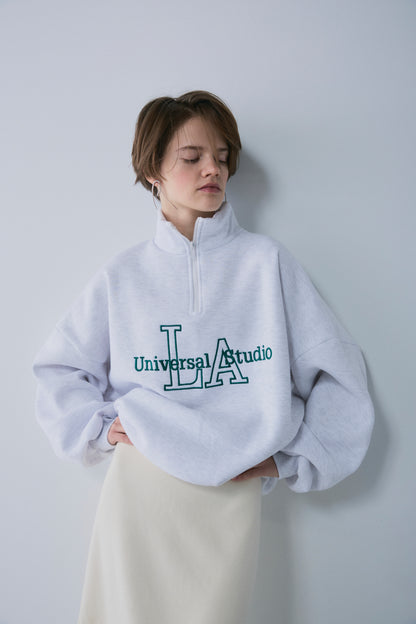 【予約：1月下旬〜2月上旬】LA Embroidery Zip Sweat／60251208067