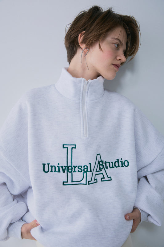 【予約：1月下旬〜2月上旬】LA Embroidery Zip Sweat／60251208067