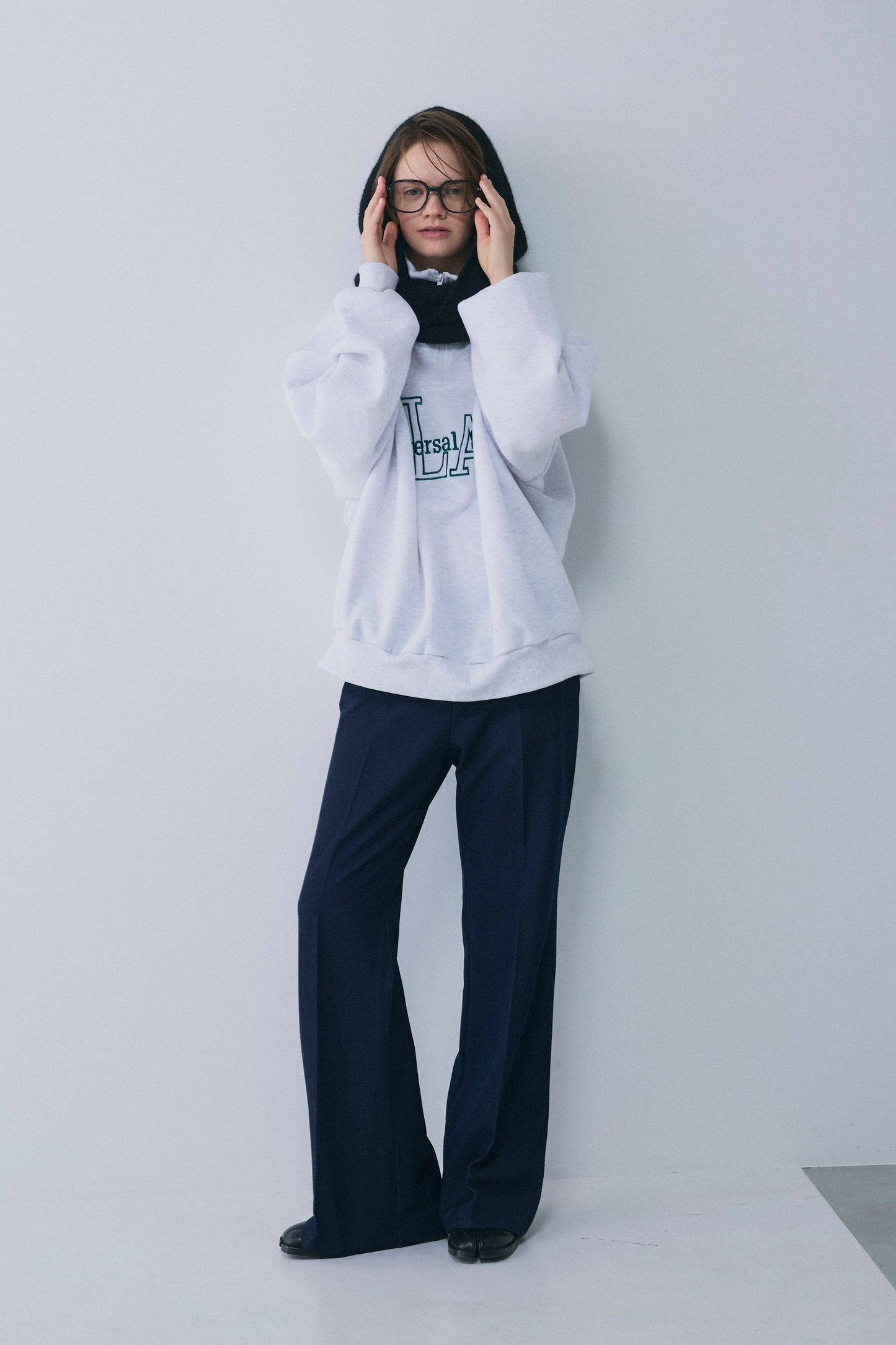 【予約：1月下旬〜2月上旬】LA Embroidery Zip Sweat／60251208067