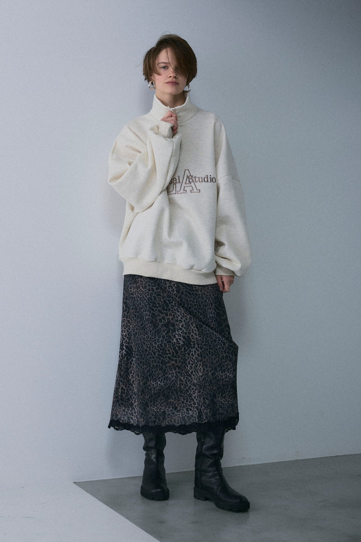 【予約：1月下旬〜2月上旬】LA Embroidery Zip Sweat／60251208067