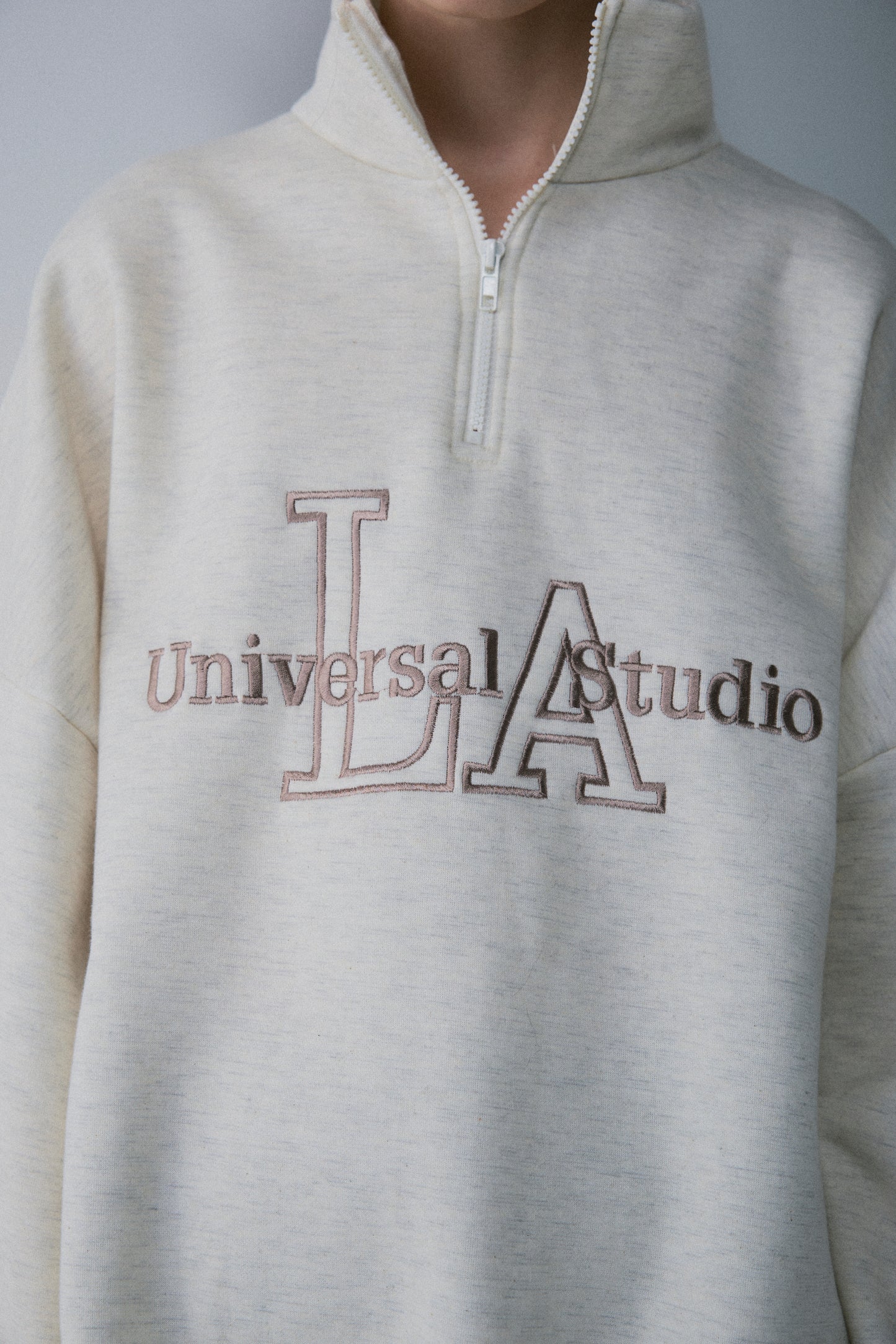 【予約：1月下旬〜2月上旬】LA Embroidery Zip Sweat／60251208067