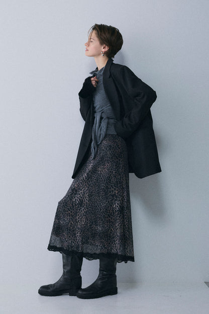 【予約：1月下旬〜2月上旬】Faux Wrap Long T-Shirt／60251208075