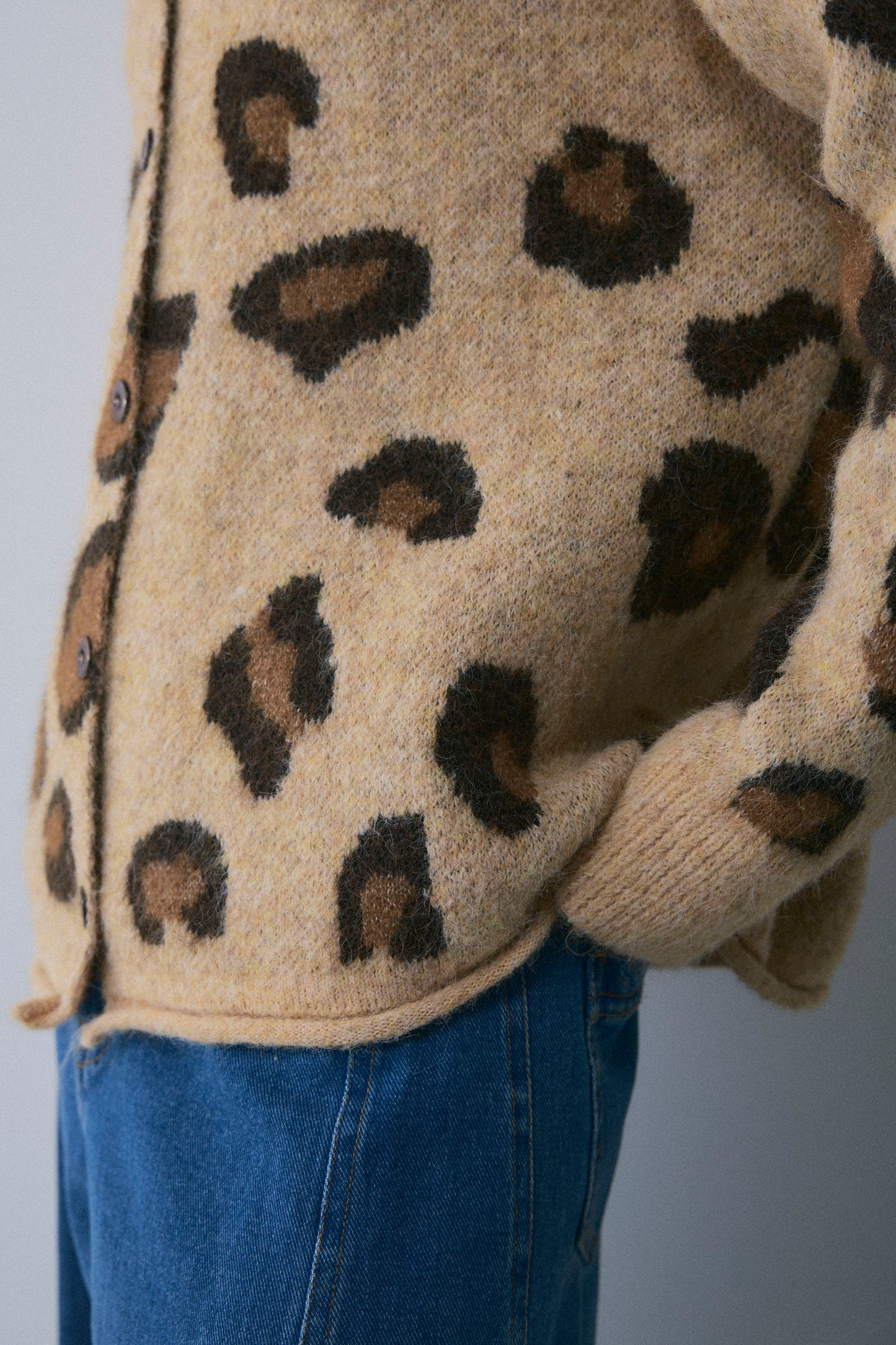 【予約：1月下旬〜2月上旬】Leopard Wool Muffler Set／60251209062