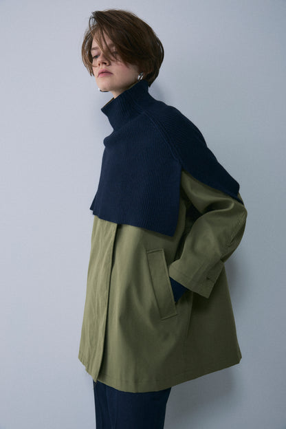 【予約：1月下旬〜2月上旬】Slick Cape Knit Set／60251209065