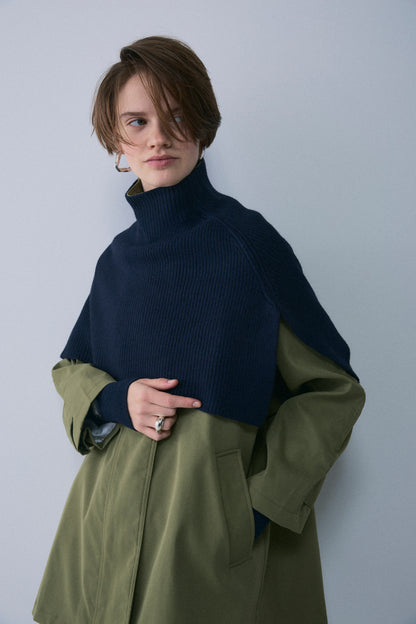 【予約：1月下旬〜2月上旬】Slick Cape Knit Set／60251209065