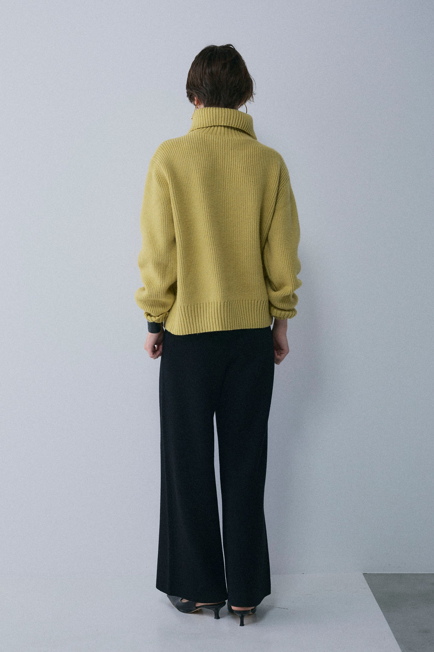 【予約：1月下旬〜2月上旬】Half Zip-Up Knit／60251209073