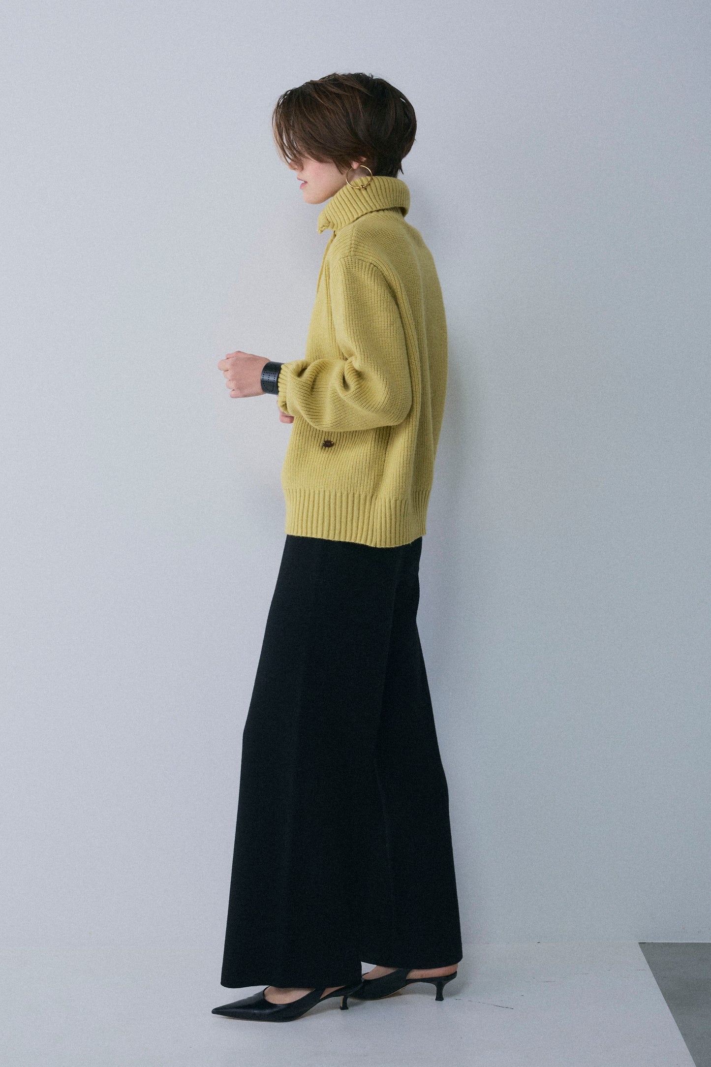 【予約：1月下旬〜2月上旬】Half Zip-Up Knit／60251209073