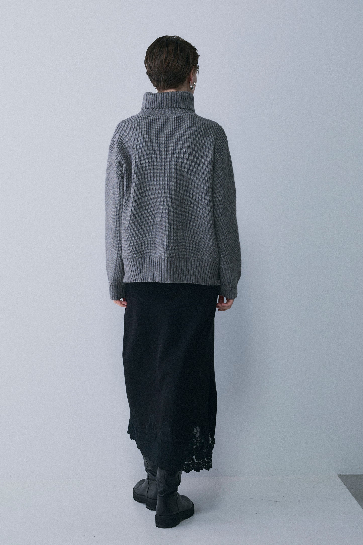 【予約：1月下旬〜2月上旬】Half Zip-Up Knit／60251209073