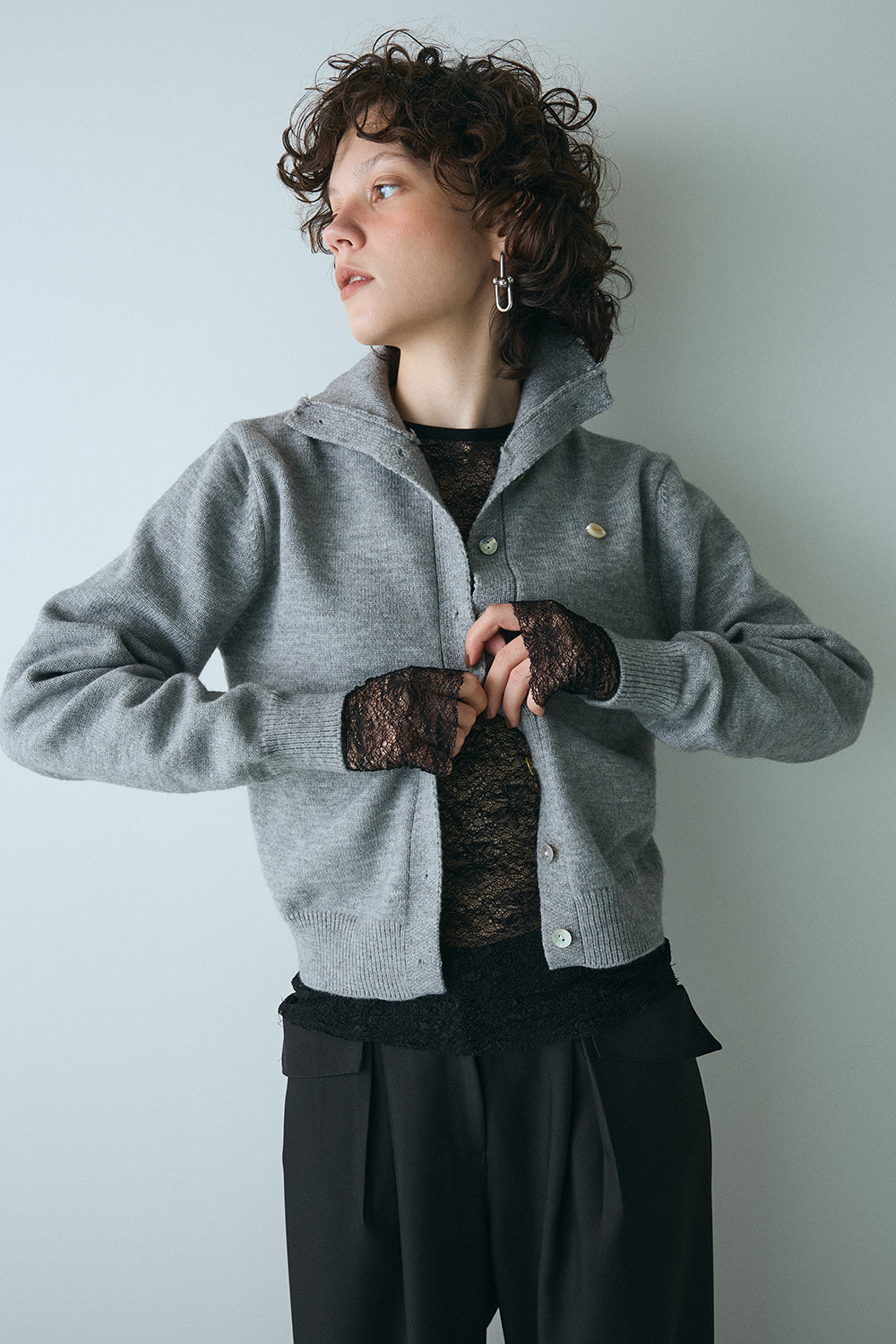 Whisper Lace Top／M253-83021-3【SELECT】