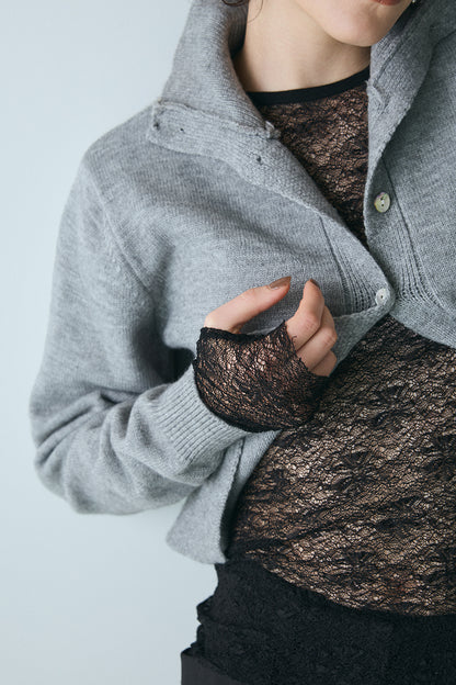 Whisper Lace Top／M253-83021-3【SELECT】