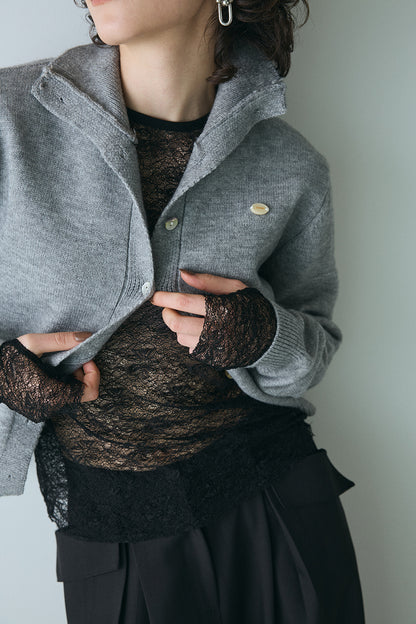 Whisper Lace Top／M253-83021-3【SELECT】