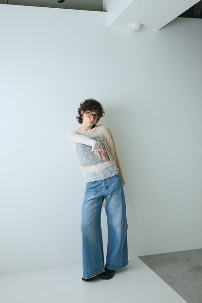 【予約：1月下旬〜2月上旬】Eco Fur Cardigan／60251109045