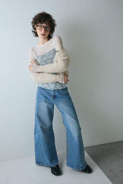 【予約：1月下旬〜2月上旬】Eco Fur Cardigan／60251109045