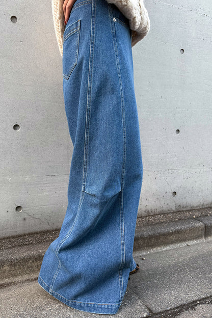 【予約：2月中旬】Structured Wide Denim／M261-33017【SELECT】