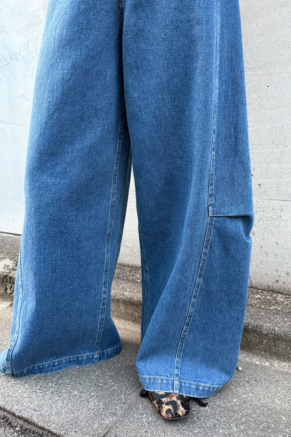 【予約：2月中旬】Structured Wide Denim／M261-33017【SELECT】